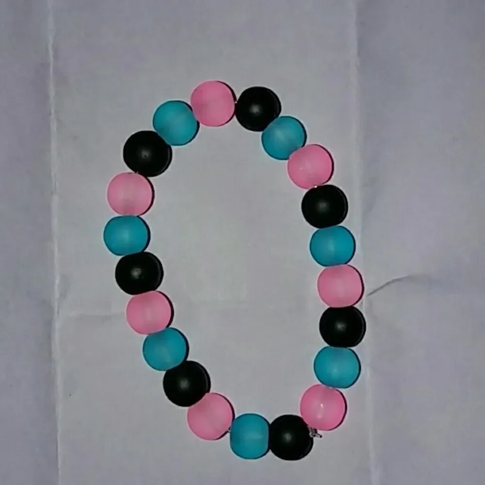 2for$14;)Beaded bracelet